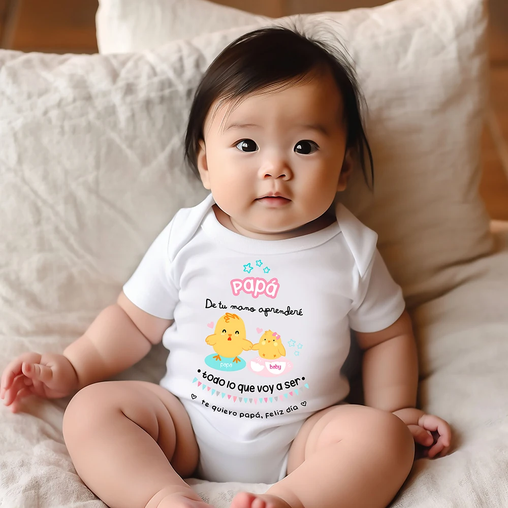 Pattern Print Infant Girl Boy Rompers Spain Casual Comfort Newborn Bodysuit Short Sleeve Jumpsuit Summer Baby Party Clothing
Pattern Print Infant Girl Boy Rompers Spain Casual Comfort Newborn Bodysuit Short Sleeve Jumpsuit Summer Baby Party Clothing