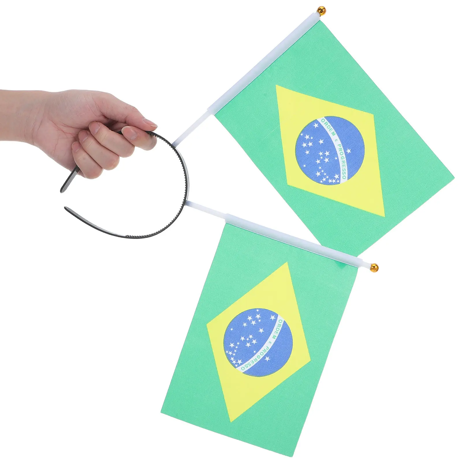 Набор из 4 повязок на голову с флагом Бразилии для футбольных фанатов, аксессуары для поддержки команды, принадлежности для футбольных вечеринок и игр
Набор из 4 повязок на голову с флагом Бразилии для футбольных фанатов, аксессуары для поддержки команды, принадлежности для футбольных вечеринок и игр