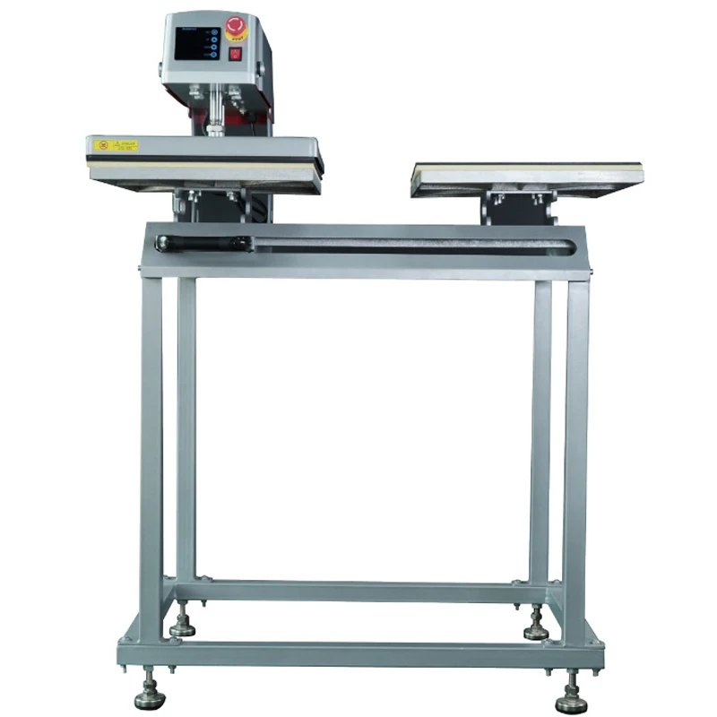 Dual-Station Fully Automatic Heat Transfer Printer (38x38CM/40x50CM/40x60CM) T-Shirt Printer Pneumatic Heat Transfer(Customized)
Dual-Station Fully Automatic Heat Transfer Printer (38x38CM/40x50CM/40x60CM) T-Shirt Printer Pneumatic Heat Transfer(Customized)