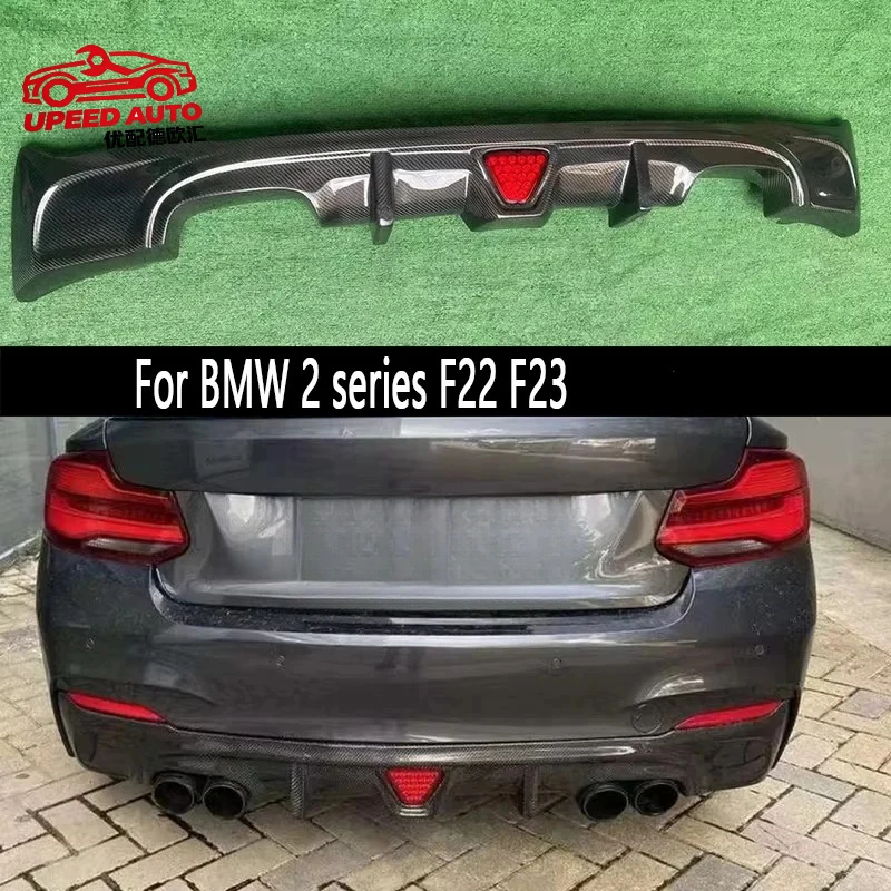 Suitable for BMW 2 series F22 F23 220 230 2014-2021 Carbon Fiber Car Bumper Diffuser Rear Splitters Spoiler Back lip body kit
Suitable for BMW 2 series F22 F23 220 230 2014-2021 Carbon Fiber Car Bumper Diffuser Rear Splitters Spoiler Back lip body kit
