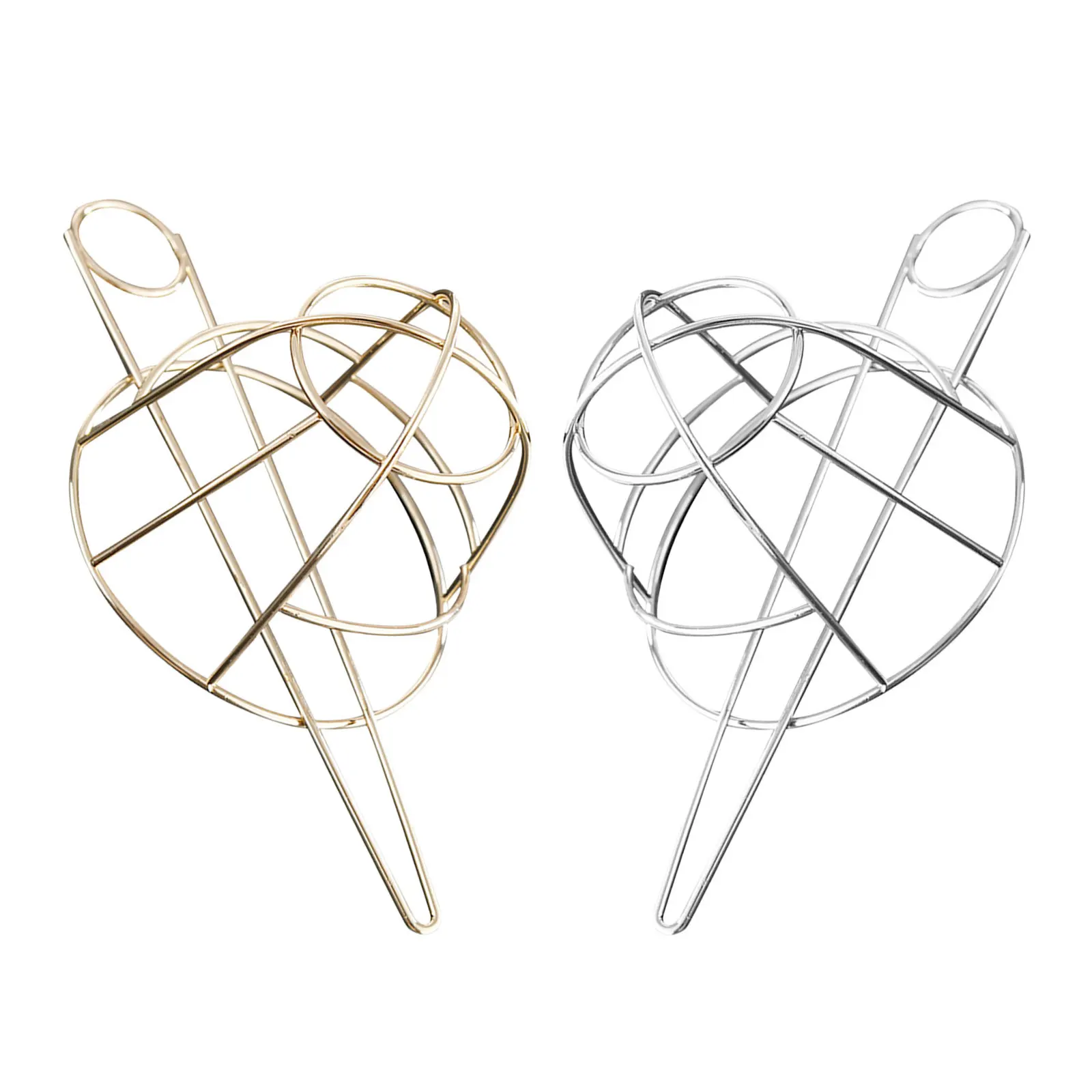 2Pcs Vintage Hollow Birdcage Hair Bun Cage Metal Hair Fork Durable Chignon Holder Elegant Updo for Women Bun Clips
2Pcs Vintage Hollow Birdcage Hair Bun Cage Metal Hair Fork Durable Chignon Holder Elegant Updo for Women Bun Clips