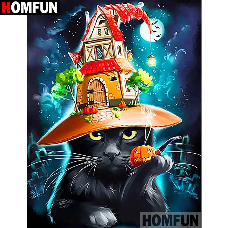 HOMFUN алмазная живопись "Животное кошка" полная квадратная/круглая дрель Настенный декор инкрустированная смолой вышивка ремесло вышивка крестиком
HOMFUN алмазная живопись "Животное кошка" полная квадратная/круглая дрель Настенный декор инкрустированная смолой вышивка ремесло вышивка крестиком