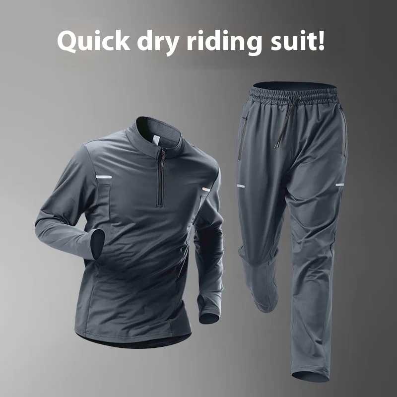 Cycling Suit Men's Mountain Road Bicycle Suit Spring and Summer Tops and Trousers Loose and Quick-drying Summer New Equipment
Cycling Suit Men's Mountain Road Bicycle Suit Spring and Summer Tops and Trousers Loose and Quick-drying Summer New Equipment