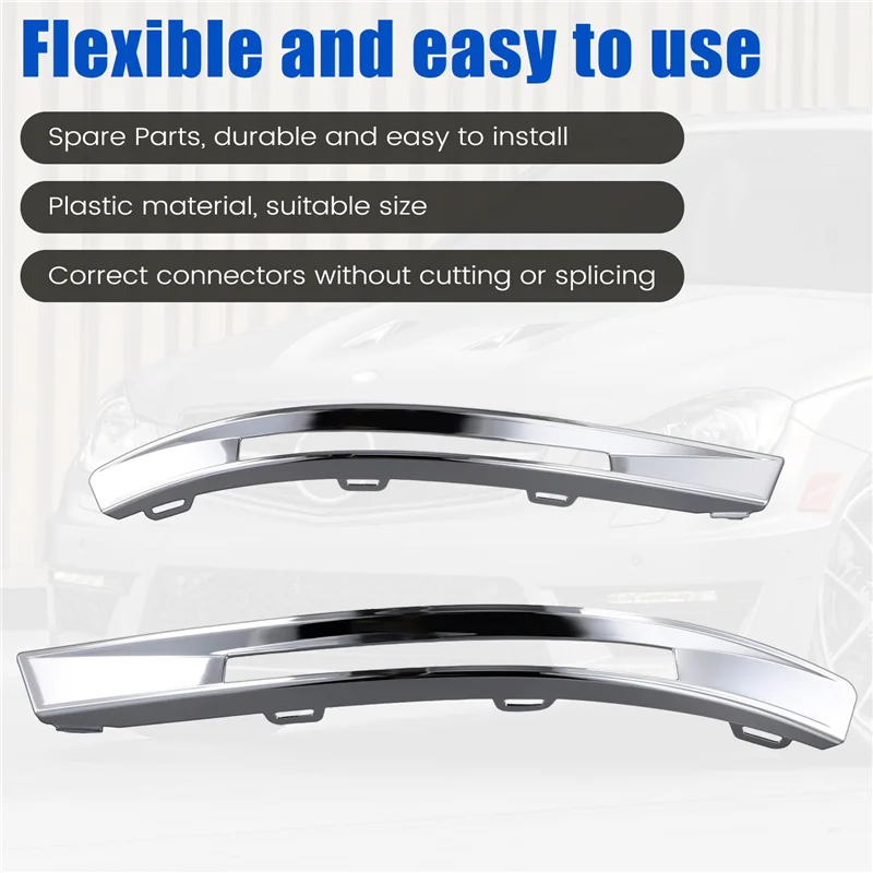 Left&Right Front Bumper Fog Light Trim Frame Cap Running Light Cover For Benz C-Class W204 C63 AMG 2048853174 2048853274
Left&Right Front Bumper Fog Light Trim Frame Cap Running Light Cover For Benz C-Class W204 C63 AMG 2048853174 2048853274