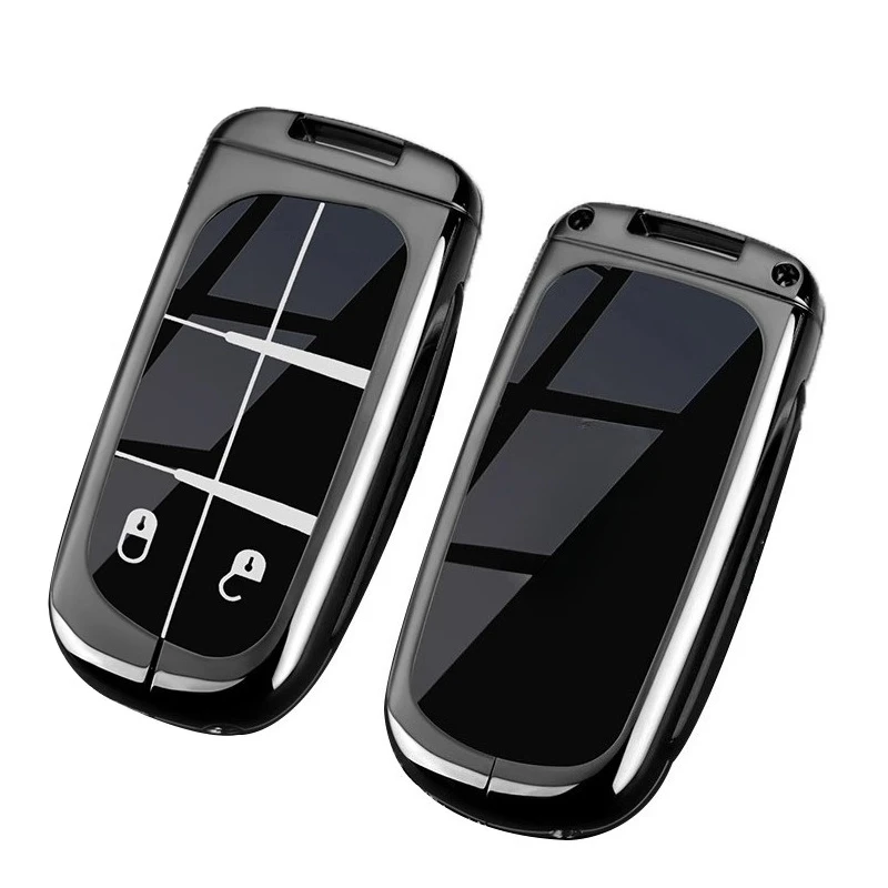 Premium Key Case for Jeep Grand Cherokee/Renegade/Compass/Commander/Cherokee - Protective Cover Keybag Keychain 
Premium Key Case for Jeep Grand Cherokee/Renegade/Compass/Commander/Cherokee - Protective Cover Keybag Keychain