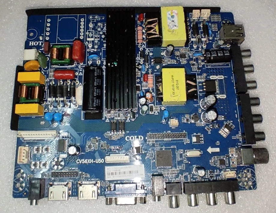 FREE SHIPPING ! CV56XH-U50 Three in one TV motherboard Current voltage 550ma 120--180v 1000w working good
FREE SHIPPING ! CV56XH-U50 Three in one TV motherboard Current voltage 550ma 120--180v 1000w working good