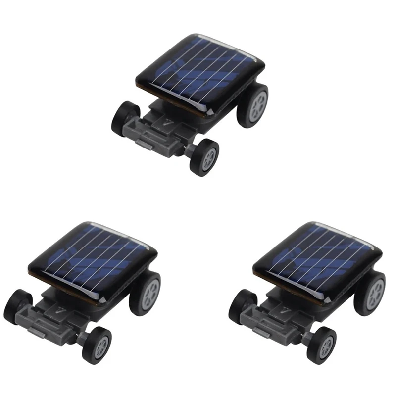 3X Smallest Mini Car Solar Power Toy Car Racer Educational Gadget Children Kid's Toys Hot Selling Solar Power Toy Black
3X Smallest Mini Car Solar Power Toy Car Racer Educational Gadget Children Kid's Toys Hot Selling Solar Power Toy Black