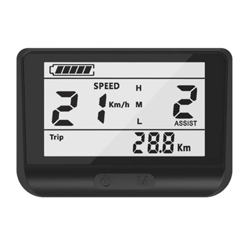AA79 New E-Bike LCD 760S Display For UART Protocol 5Pin Female Plug For BAFANG BBS01B BBS 02B BBSHD Mid Drive Motor
AA79 New E-Bike LCD 760S Display For UART Protocol 5Pin Female Plug For BAFANG BBS01B BBS 02B BBSHD Mid Drive Motor