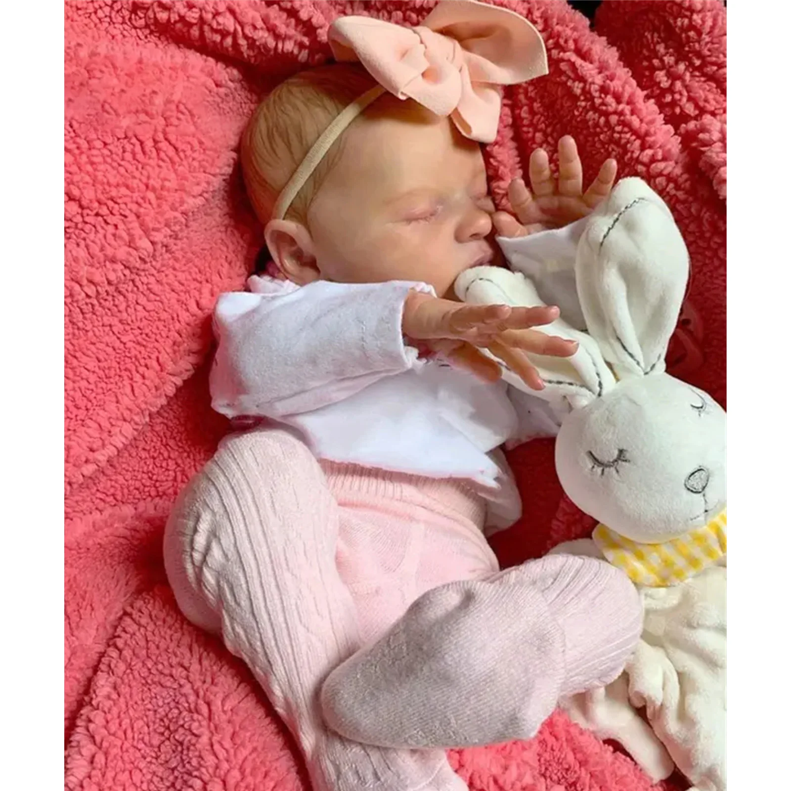 20 Inch/50cm Lifelike Reborn Baby Doll - 3D Hand Painted Cute Newborn Doll Gift Birthday Gift Christmas Gift
20 Inch/50cm Lifelike Reborn Baby Doll - 3D Hand Painted Cute Newborn Doll Gift Birthday Gift Christmas Gift