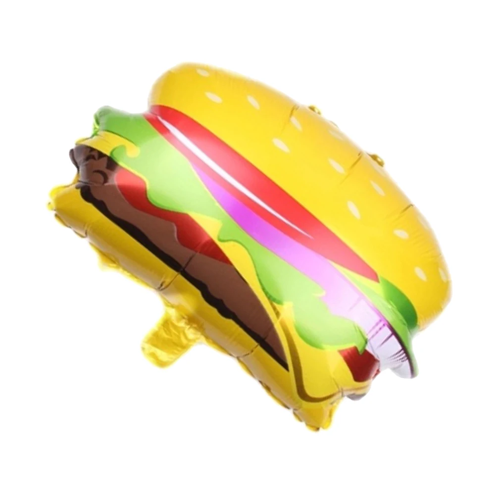 Hamburger Balloons Party Decorative Photo Prop Aluminum Balloon Party Balloon Wedding Baby Reusable Safe Quality
Hamburger Balloons Party Decorative Photo Prop Aluminum Balloon Party Balloon Wedding Baby Reusable Safe Quality