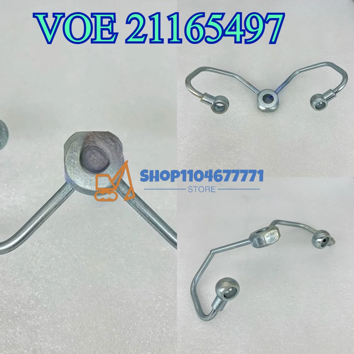 VOE21165497 New EC170D EC220D EC200B L60F L70F L90F L60H L70H L90H L60G L70G L90G Fuel Injector Pipe Line Tube VOE 21165497
VOE21165497 New EC170D EC220D EC200B L60F L70F L90F L60H L70H L90H L60G L70G L90G Fuel Injector Pipe Line Tube VOE 21165497
