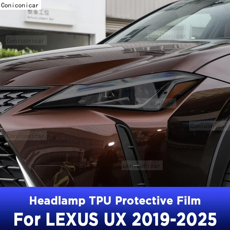 Protective Film TPU Stickers For LEXUS UX 2019-2025 Car Headlight Smoked Black Transparent Anti-Scratch Accessories PPF Beautify
Protective Film TPU Stickers For LEXUS UX 2019-2025 Car Headlight Smoked Black Transparent Anti-Scratch Accessories PPF Beautify