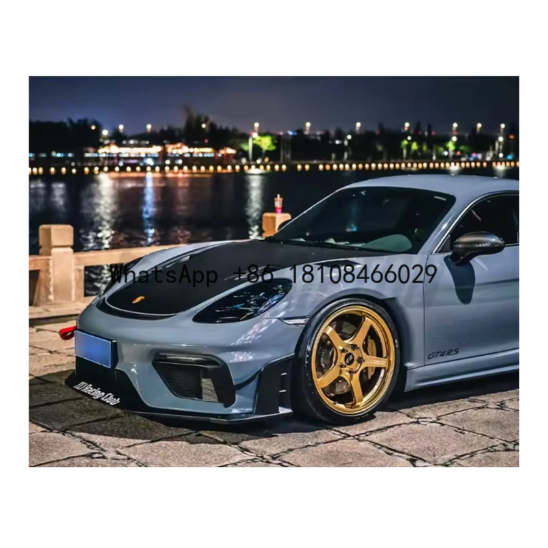 OEM Half Dry Carbon Fiber Front Fender for Porsche 718 Boxster GT4RS Front Fender Trims
OEM Half Dry Carbon Fiber Front Fender for Porsche 718 Boxster GT4RS Front Fender Trims