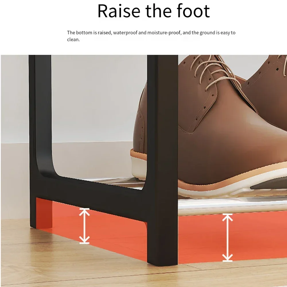 Vertical Shoe Rack Sturdy Metal Construction Black Finish Space saving Design Large Shoe Storage Capacity Easy Assembly
Vertical Shoe Rack Sturdy Metal Construction Black Finish Space saving Design Large Shoe Storage Capacity Easy Assembly