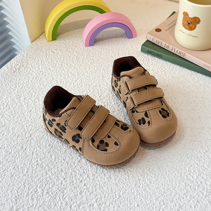 Baby Girls Boys Casual Shoes Fashion Leopard Print Children Sneakers Non Slip Soft Sole Student Shoes Kids Toddler Shoes
Baby Girls Boys Casual Shoes Fashion Leopard Print Children Sneakers Non Slip Soft Sole Student Shoes Kids Toddler Shoes