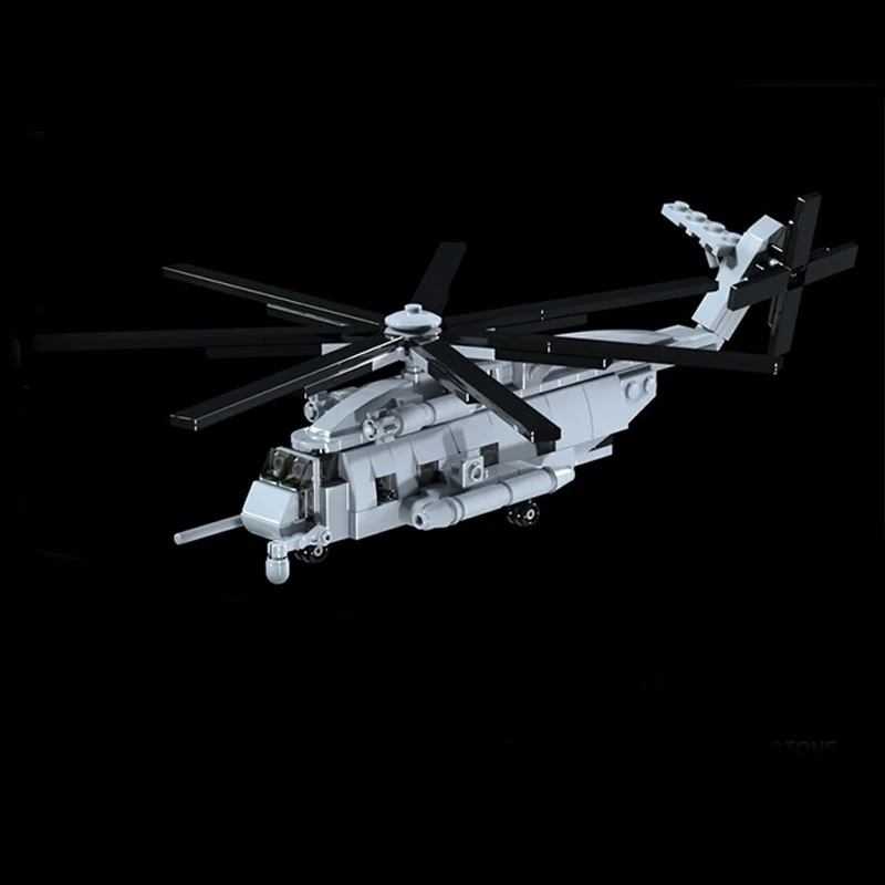 CH-53E Small Armed Helicopter Model MOC Building Bricks War Equipment Modular Technology Gift Holiday Assemble Children Toy Suit
CH-53E Small Armed Helicopter Model MOC Building Bricks War Equipment Modular Technology Gift Holiday Assemble Children Toy Suit