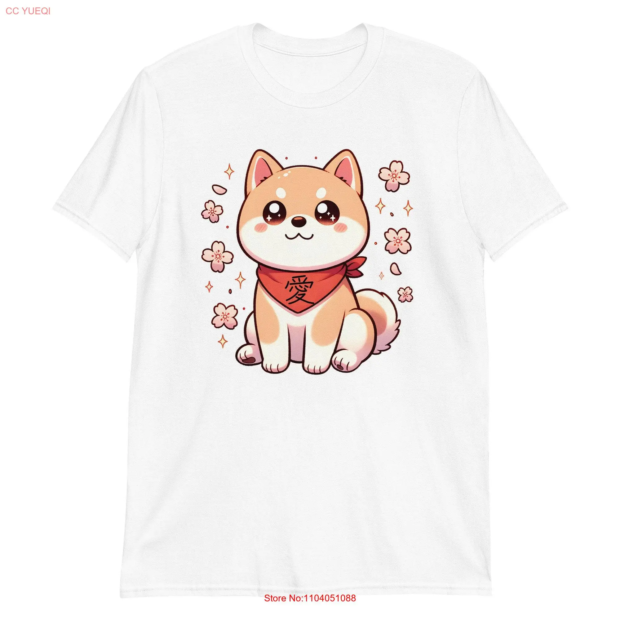 Залог щенка, футболка с японским символом любви, длинными или короткими рукавами 
Залог щенка, футболка с японским символом любви, длинными или короткими рукавами