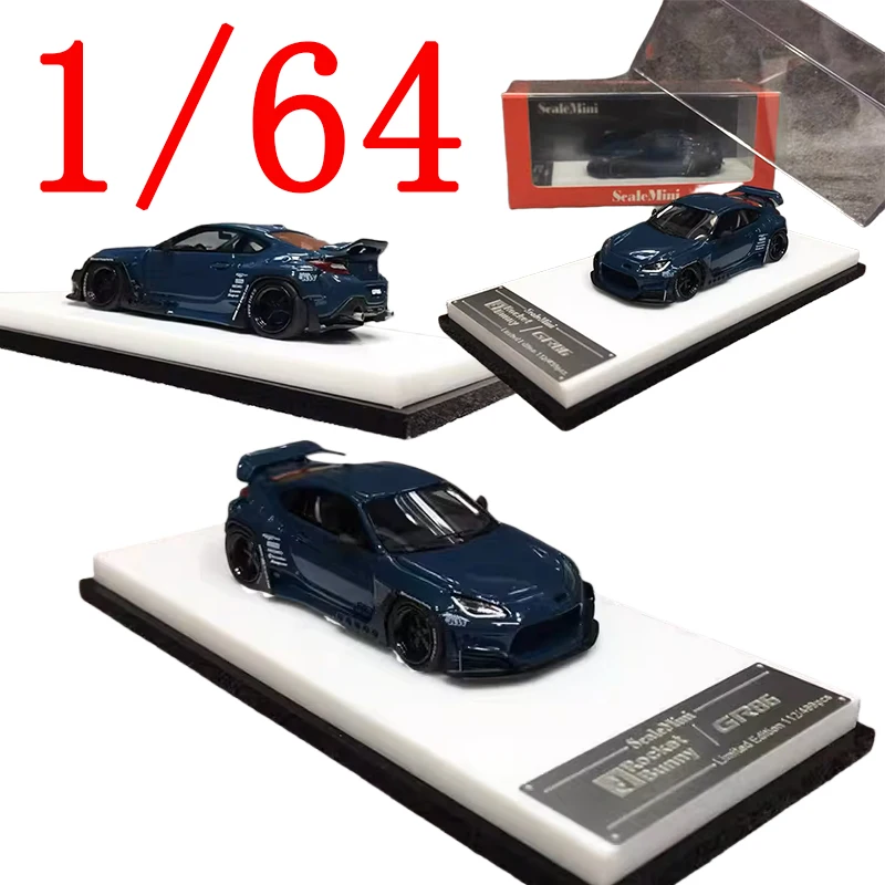 SM Diecast 1/64 Scale Toyota Resin Model Car Toyota GR86 Rocket Bunn Pandem Blue Play Vehicles Toys for Boys Gift Original Box
SM Diecast 1/64 Scale Toyota Resin Model Car Toyota GR86 Rocket Bunn Pandem Blue Play Vehicles Toys for Boys Gift Original Box