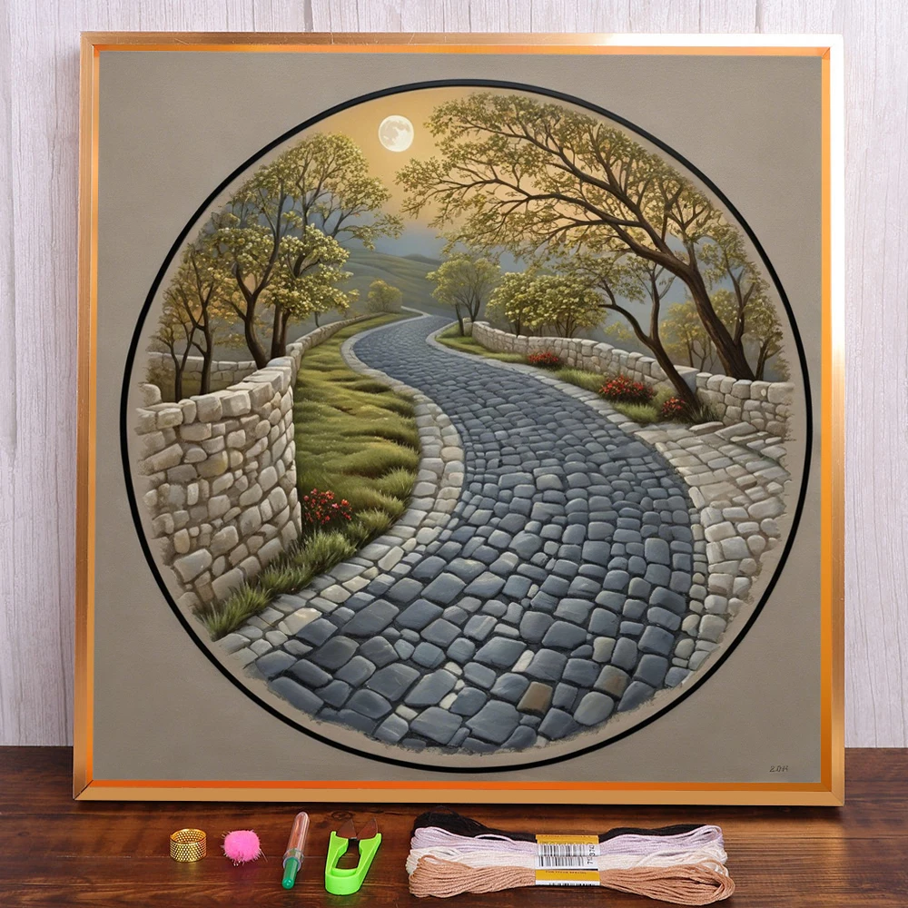 Fantasy Landscape Printed Cross-Stitch Kit DIY Embroidery DMC Threads Handiwork Craft Handicraft Painting Home Decor Magic Sales
Fantasy Landscape Printed Cross-Stitch Kit DIY Embroidery DMC Threads Handiwork Craft Handicraft Painting Home Decor Magic Sales