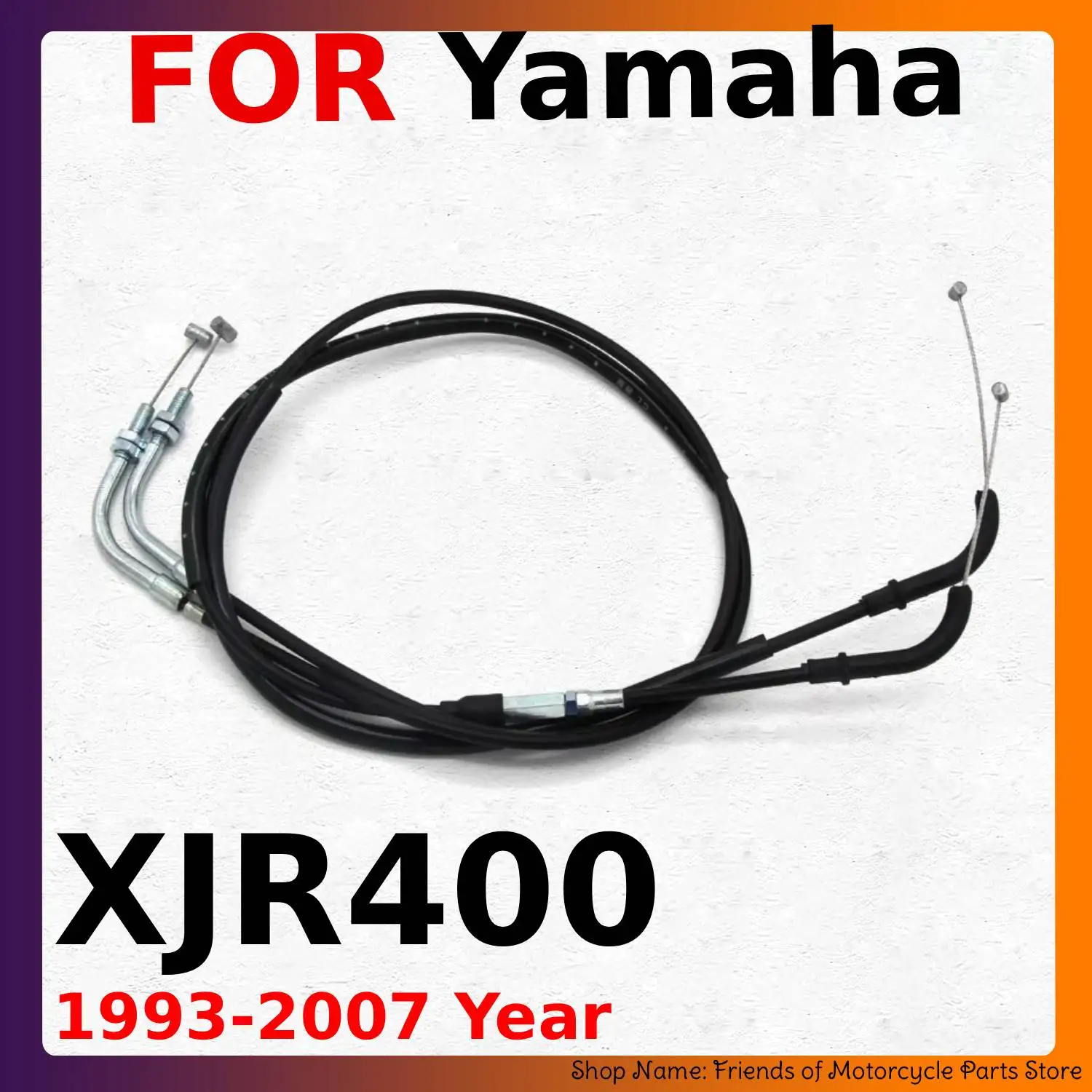 For Yamaha XJR400 1993-2007 Motorcycle Push&Pull Throttle Cable Line Wires Scooter Acceleration
For Yamaha XJR400 1993-2007 Motorcycle Push&Pull Throttle Cable Line Wires Scooter Acceleration