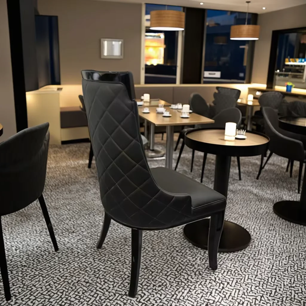 #Luxury High Quality Modern Dining Chair with Solid Wood & Metal Unique Design for Home Hotel Restaurant & Villa
#Luxury High Quality Modern Dining Chair with Solid Wood & Metal Unique Design for Home Hotel Restaurant & Villa