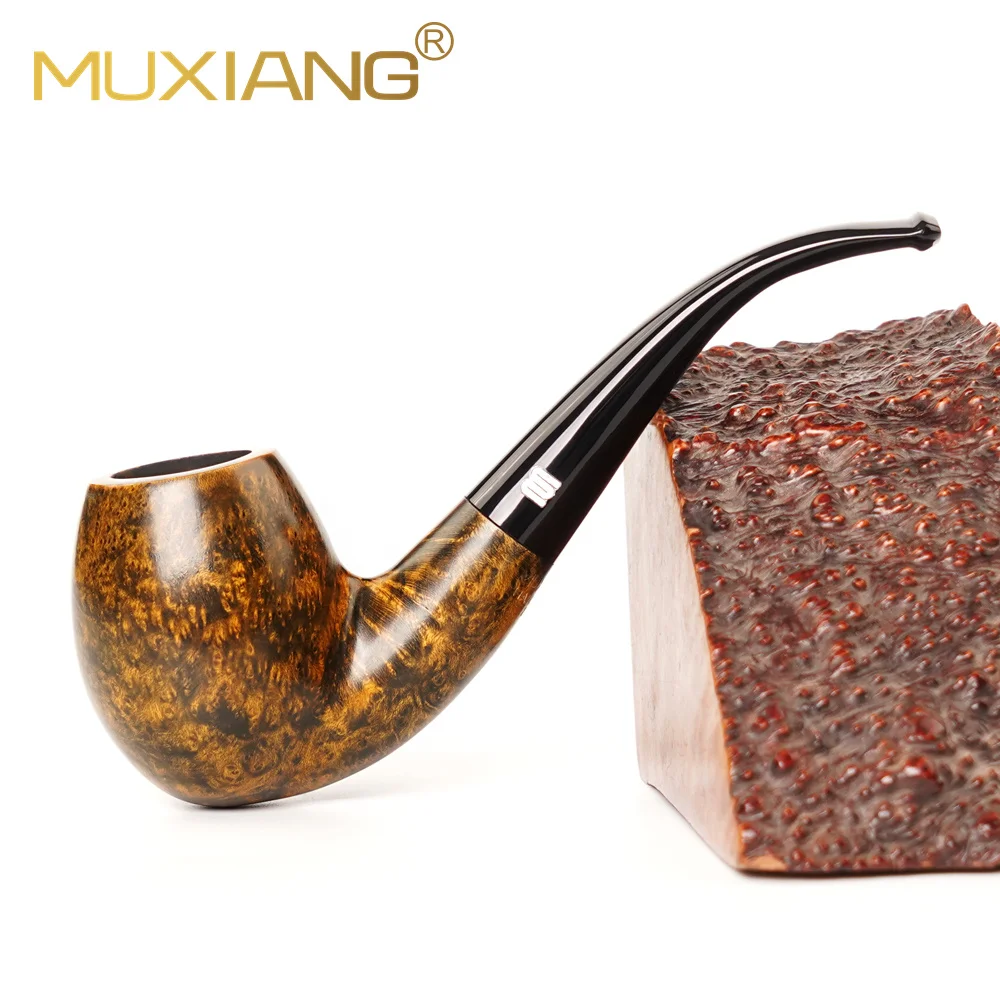 Muxiang Sherlocksholmes Tobacco Pipe Casual Reading Pipe Handmade Briar Wood Pipe 9mm Filter Element Filter Curved Handle Pipe
Muxiang Sherlocksholmes Tobacco Pipe Casual Reading Pipe Handmade Briar Wood Pipe 9mm Filter Element Filter Curved Handle Pipe