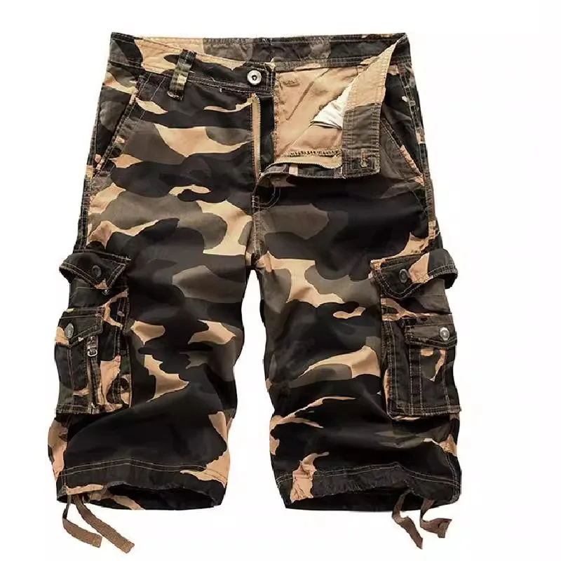 KIDWHXR Man Summer Cargo Pant Camouflage Printed Pocket Male Knee Length Pant Thin Loose Mid Waist Outdoor Casual Men Shorts
KIDWHXR Man Summer Cargo Pant Camouflage Printed Pocket Male Knee Length Pant Thin Loose Mid Waist Outdoor Casual Men Shorts
