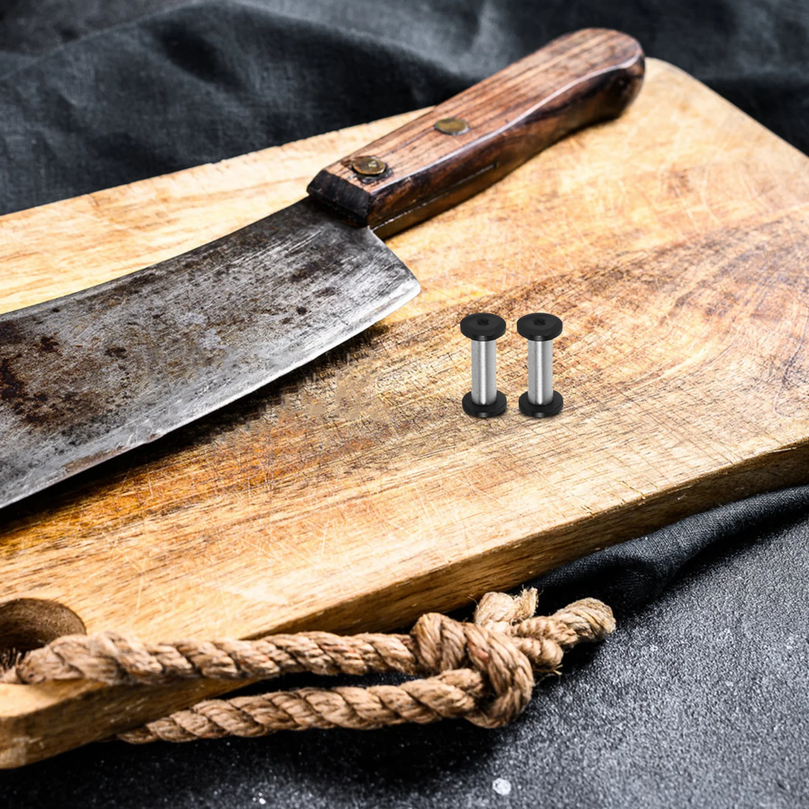 2pcs Stainless Steel Knife Screws Head Fastening Rivets For Diy Knife Making Handle Assembly Handle Screw Binding Screws
2pcs Stainless Steel Knife Screws Head Fastening Rivets For Diy Knife Making Handle Assembly Handle Screw Binding Screws