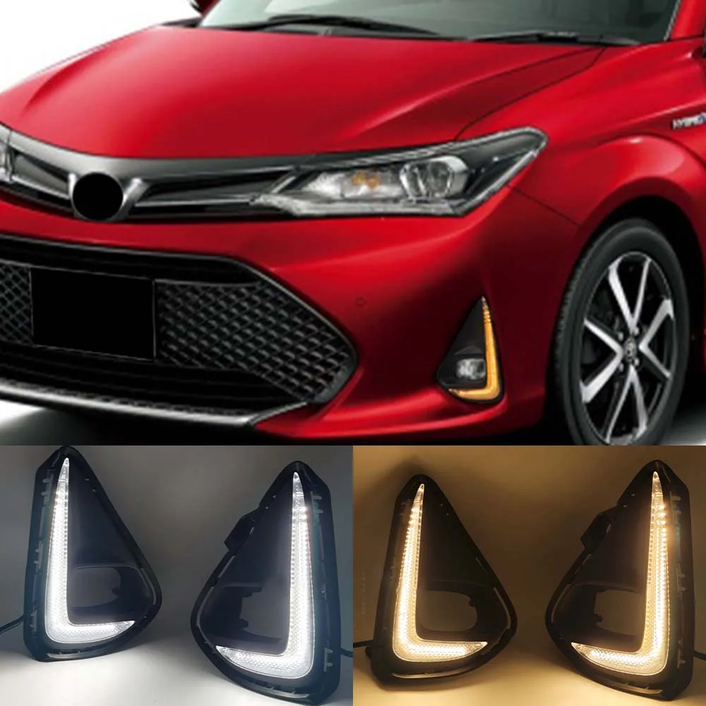 1 Pair 2X Front Bumper Day Light Foglight Fog Light Foglight for Toyota AXIO Fielder 2018 2019 2020 2021
1 Pair 2X Front Bumper Day Light Foglight Fog Light Foglight for Toyota AXIO Fielder 2018 2019 2020 2021
