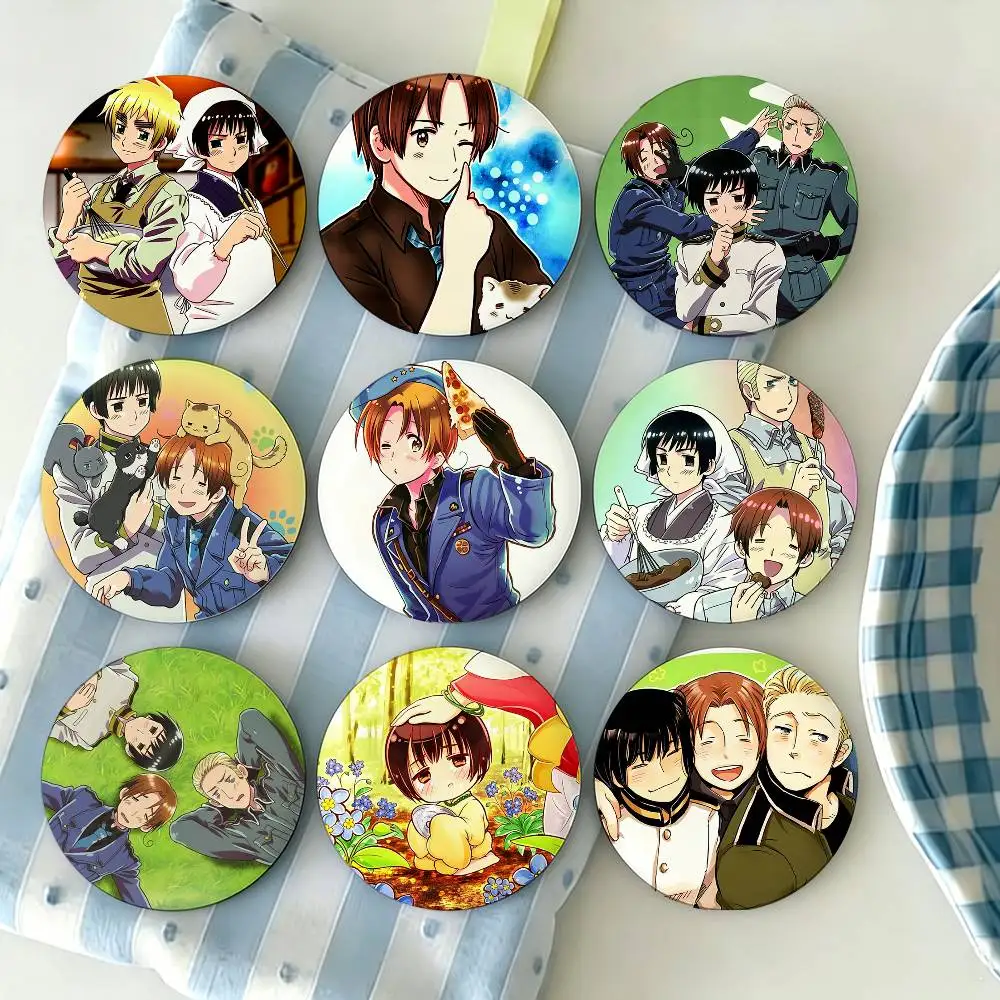 H-Hetalias A-Axis 25mm 75mm 44mm 58mm 32m Coin Badges Personalized Handmade Round Brooches Pins Accessory
H-Hetalias A-Axis 25mm 75mm 44mm 58mm 32m Coin Badges Personalized Handmade Round Brooches Pins Accessory