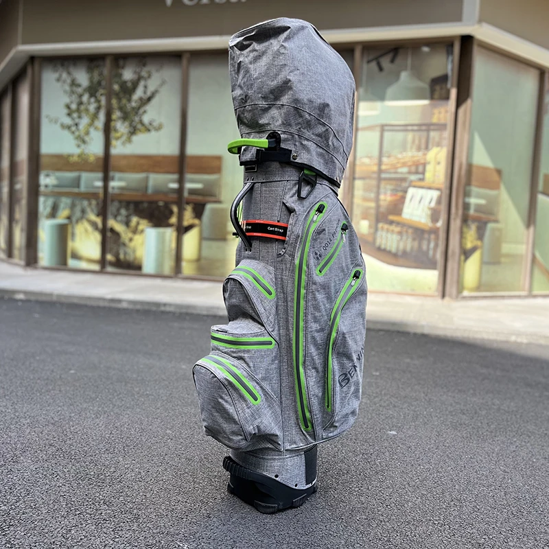 Waterproof Golf Cart Bag, 14-Way Full Length Divider Golf Club Bag with Multiple Multi-Functional Storage Pockets, Rain Hood & U
Waterproof Golf Cart Bag, 14-Way Full Length Divider Golf Club Bag with Multiple Multi-Functional Storage Pockets, Rain Hood & U