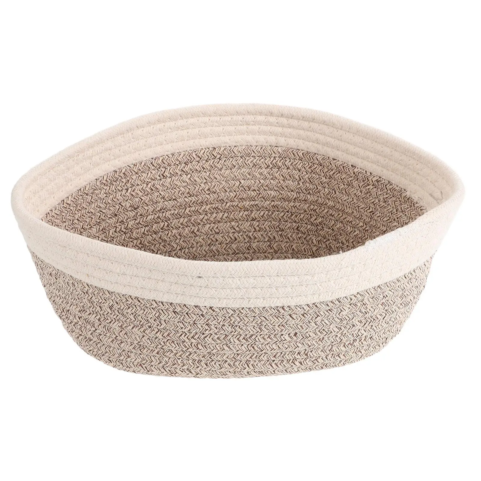 Cotton Rope Woven Storage Basket White Color Material Bedroom Living Room ganization Baskets Pantry Door ganizer Multi
Cotton Rope Woven Storage Basket White Color Material Bedroom Living Room ganization Baskets Pantry Door ganizer Multi