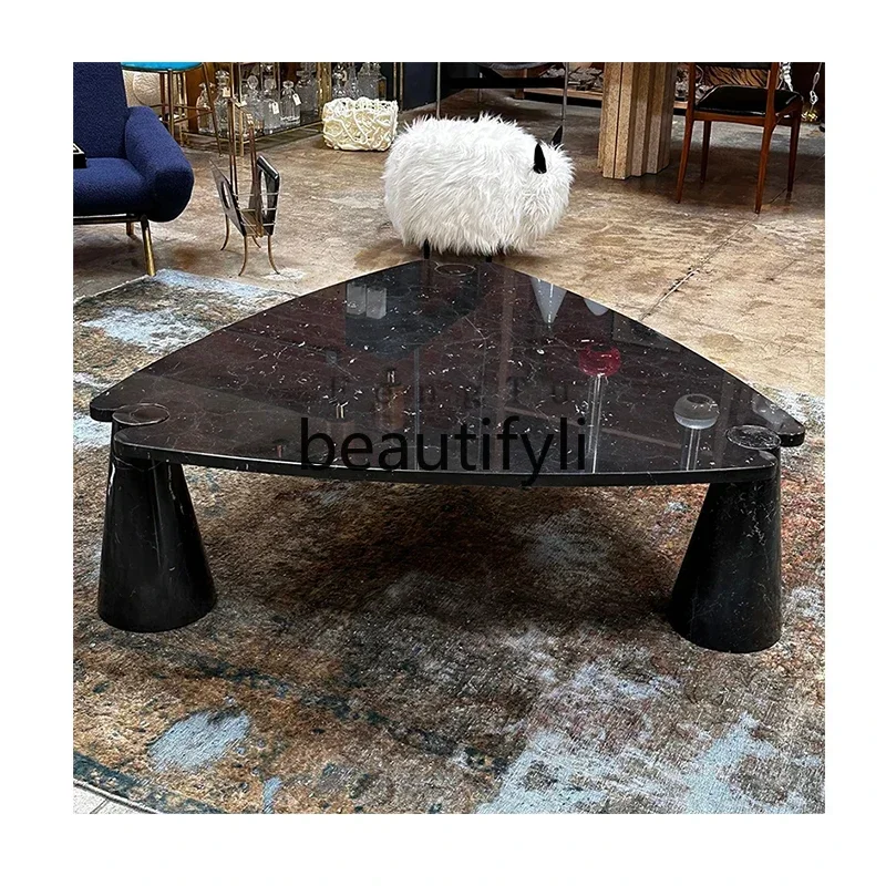 qqDesigner model room soft decoration natural marble coffee table hotel lobby light luxury minimalist decoration tea table
qqDesigner model room soft decoration natural marble coffee table hotel lobby light luxury minimalist decoration tea table
