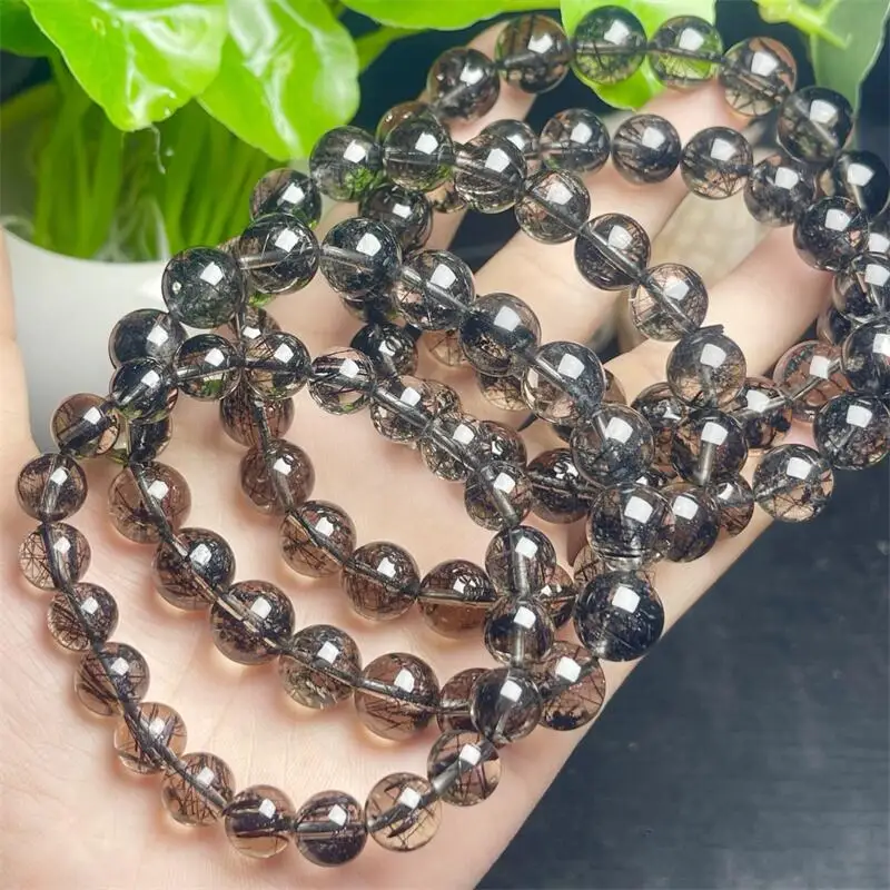 Натуральный черный медный рутилированный кварцевый браслет женская мода Рейки целебная энергия драгоценный камень наручные ювелирные изделия подарок 1 шт. 9/10/11/14 мм
Натуральный черный медный рутилированный кварцевый браслет женская мода Рейки целебная энергия драгоценный камень наручные ювелирные изделия подарок 1 шт. 9/10/11/14 мм