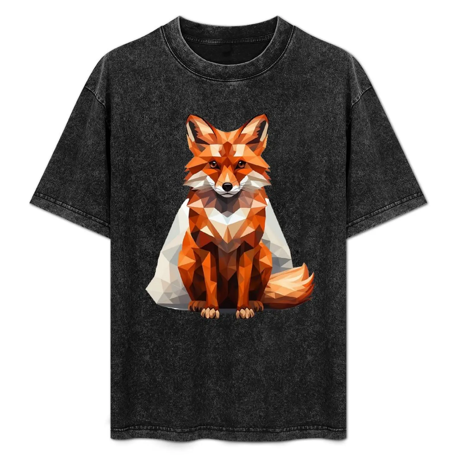 Cute Fox Low Poly Style T-Shirt Basic Daily Outfit Short Sleeve Tee
Cute Fox Low Poly Style T-Shirt Basic Daily Outfit Short Sleeve Tee