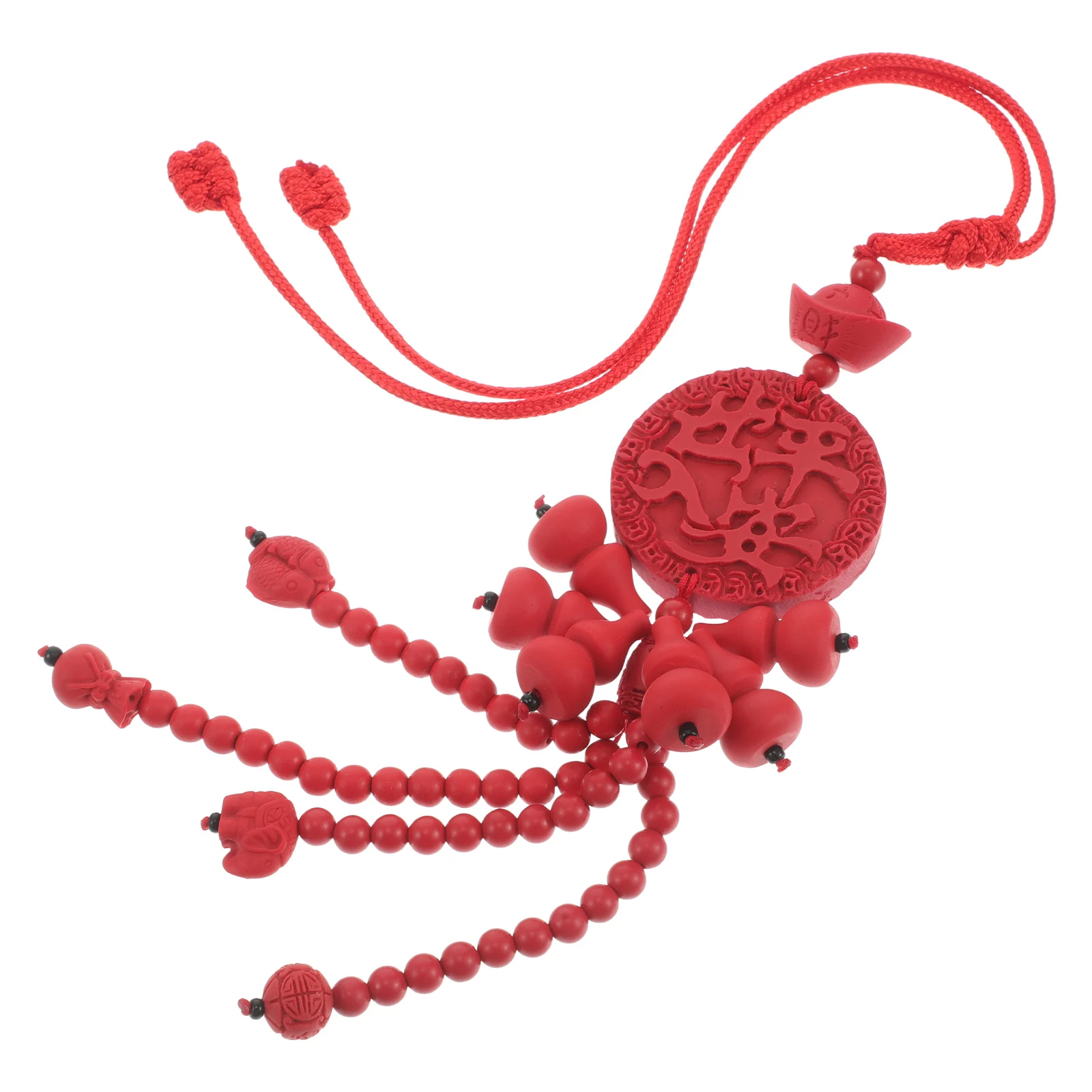 Chinese Style Accessories Red Traditional Ornament Gourd Shaped Hanging Charms Car Rear View Mirror Decoration Material
Chinese Style Accessories Red Traditional Ornament Gourd Shaped Hanging Charms Car Rear View Mirror Decoration Material