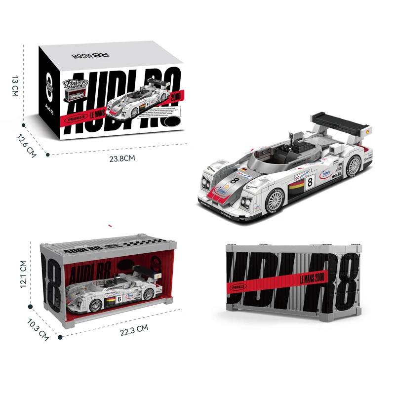 DIY масштаб 1:32, модель автомобилей, строительные блоки с коробкой для дисплея в сборе PB8813 391 шт., супер гоночные автомобили, автомобиль MOC, кирпичи, игрушки в подарок
DIY масштаб 1:32, модель автомобилей, строительные блоки с коробкой для дисплея в сборе PB8813 391 шт., супер гоночные автомобили, автомобиль MOC, кирпичи, игрушки в подарок