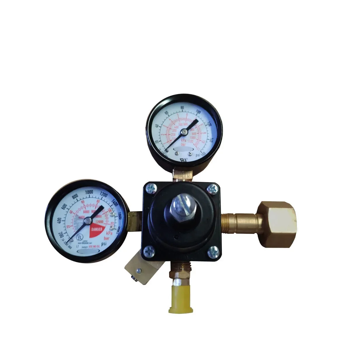 Cola Machine Accessories Reducing Valve CO2 Pressure Gauge Cylinder Pressure Gauge For Cola Machine Beverage Dispenser
Cola Machine Accessories Reducing Valve CO2 Pressure Gauge Cylinder Pressure Gauge For Cola Machine Beverage Dispenser