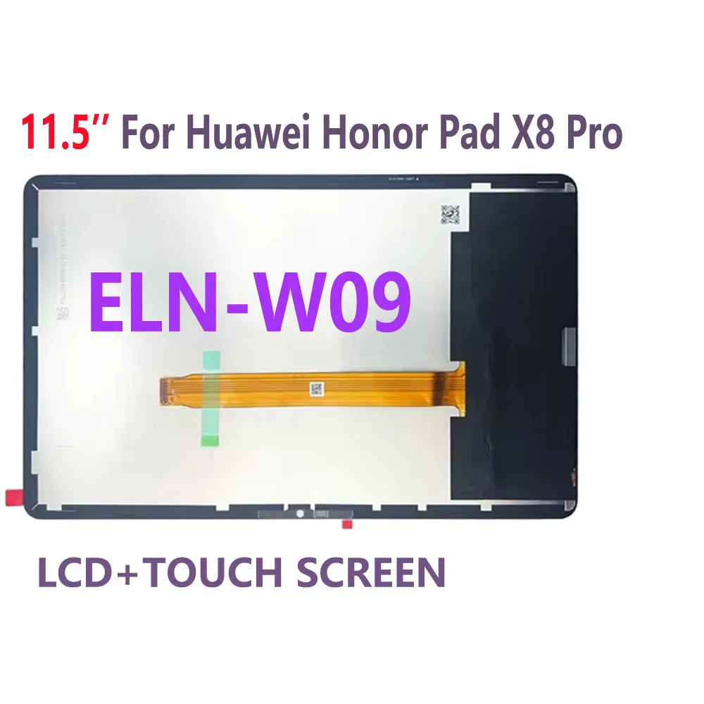 11.5'' Original LCD For Huawei Honor Pad X8 Pro ELN-W09 LCD Display Touch Screen Digitizer Glass Assembly
11.5'' Original LCD For Huawei Honor Pad X8 Pro ELN-W09 LCD Display Touch Screen Digitizer Glass Assembly