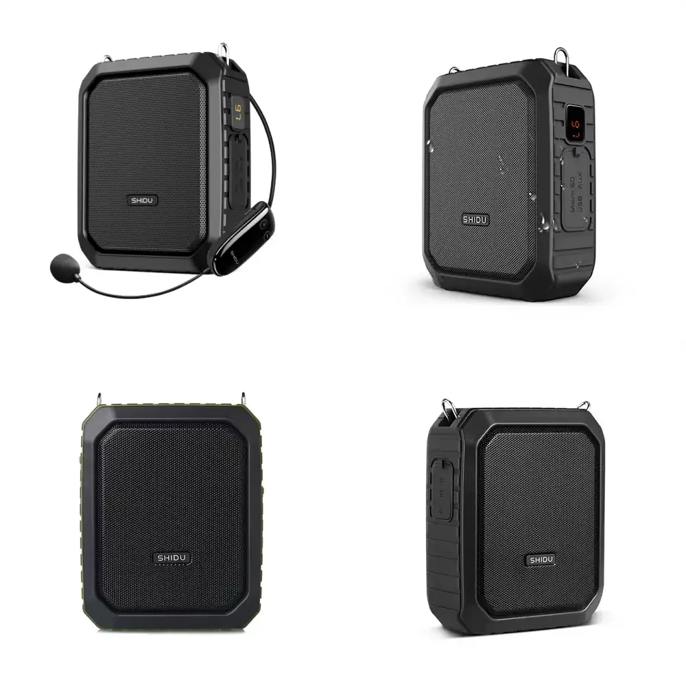 SHIDU M800 UHF for Portable PA System Speaker for Outdoor Voice Amplifier for Loud Sound Waterproof Public Address System for
SHIDU M800 UHF for Portable PA System Speaker for Outdoor Voice Amplifier for Loud Sound Waterproof Public Address System for