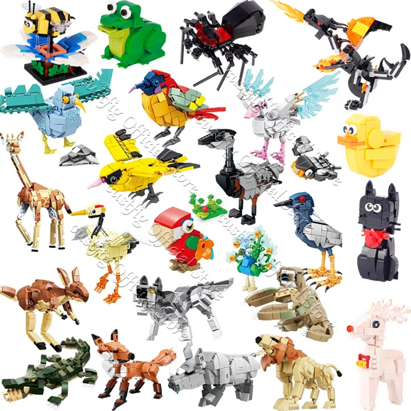 MOC Military Robot Soldier Building Block City Creative Animal Accessories Zoo Lion Insect Bird Cat Deer Castle Dragon Brick Toy
MOC Military Robot Soldier Building Block City Creative Animal Accessories Zoo Lion Insect Bird Cat Deer Castle Dragon Brick Toy