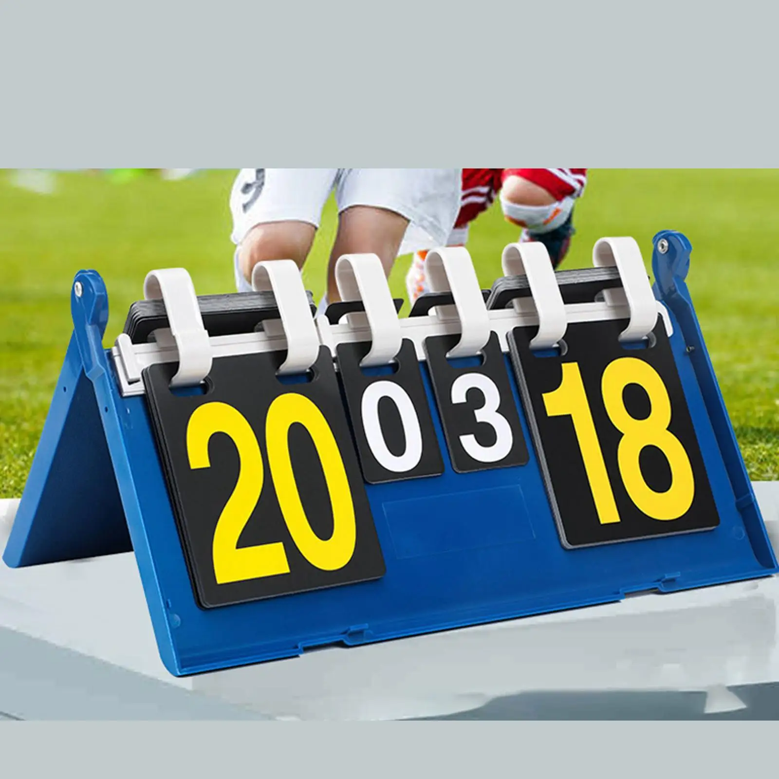 Sports Scoreboard Foldable Portable Number Both Side Score Keeper for Baseball Indoor Outdoor Team Games Tennis Football
Sports Scoreboard Foldable Portable Number Both Side Score Keeper for Baseball Indoor Outdoor Team Games Tennis Football