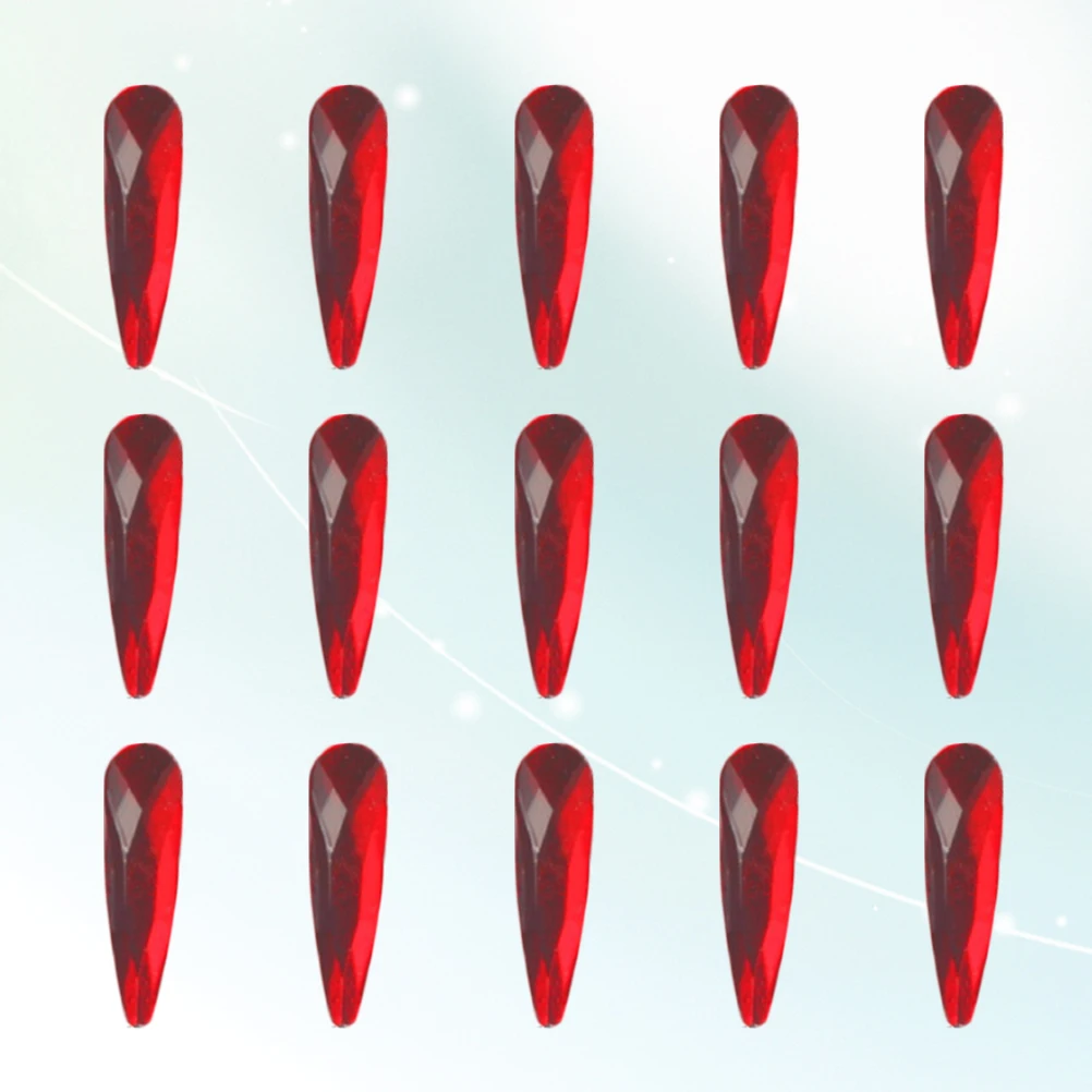 20Pcs Water Drop Nail Art Crystal Rhinestones Bright Red DIY Decorations for Nails Home Cell Phone Case Nail Decor
20Pcs Water Drop Nail Art Crystal Rhinestones Bright Red DIY Decorations for Nails Home Cell Phone Case Nail Decor