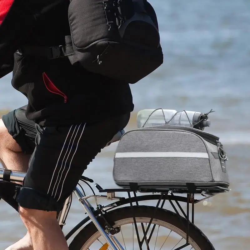 Cycle Bags For Rear Rack Riding Back Seat Cargo Carrier Storage Pouch Waterproof Backseat Luggage Organizer For Road Mountain
Cycle Bags For Rear Rack Riding Back Seat Cargo Carrier Storage Pouch Waterproof Backseat Luggage Organizer For Road Mountain