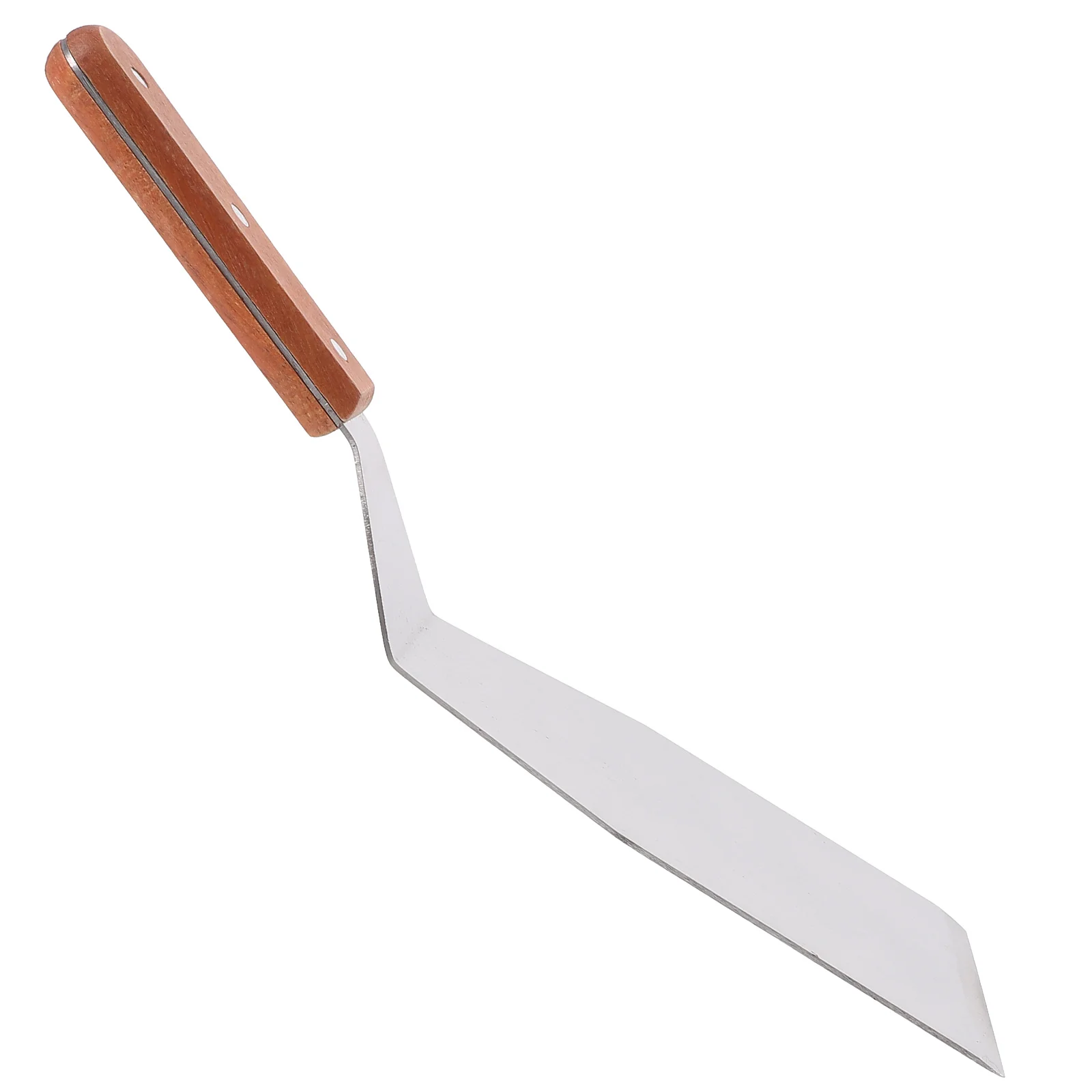 Stainless Steel Large Pan Spatula Reusable Multi Function Heat Resistant Portable Kitchen BBQ Grilling Tool Wooden Handle
Stainless Steel Large Pan Spatula Reusable Multi Function Heat Resistant Portable Kitchen BBQ Grilling Tool Wooden Handle