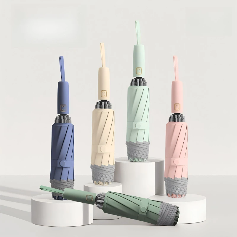 1pcs Automatic Reverse Umbrella Silicone Strap Edge Fabric Business Sun and Rain Umbrella Safe Material Atmosphere
1pcs Automatic Reverse Umbrella Silicone Strap Edge Fabric Business Sun and Rain Umbrella Safe Material Atmosphere