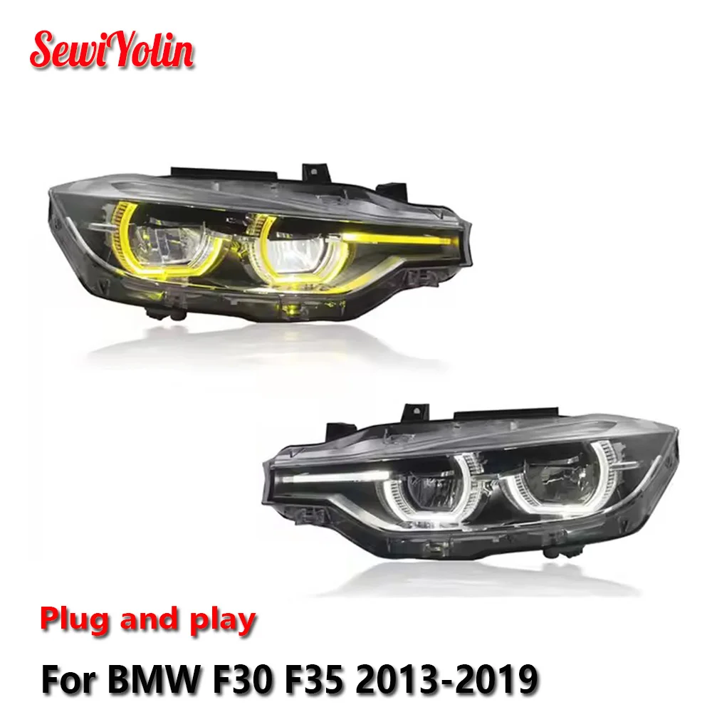 Car LED Headlight Light Assemblies For BMW 3 Series F30 F35 2013-2019 Yellow White LED DRL Turn Signal Lamp Plug and Play
Car LED Headlight Light Assemblies For BMW 3 Series F30 F35 2013-2019 Yellow White LED DRL Turn Signal Lamp Plug and Play