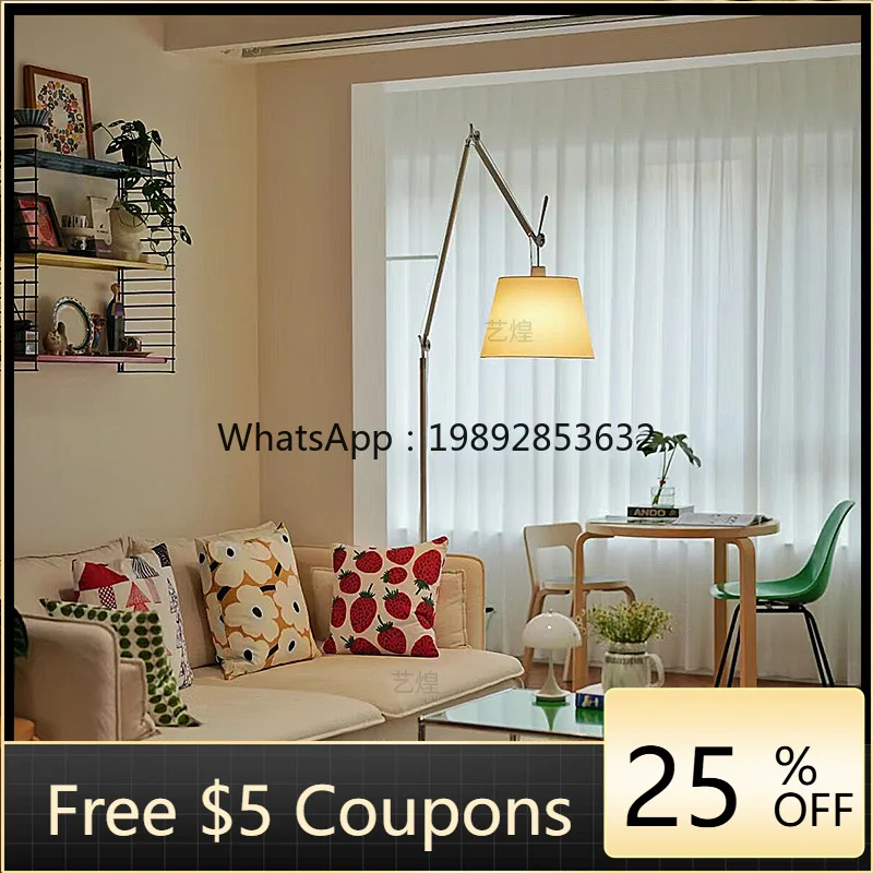 Swing Arm Vintage Living Room Sofa Floor Lamp Bedroom Study Industrial Style Atmosphere Fishing Lamp
Swing Arm Vintage Living Room Sofa Floor Lamp Bedroom Study Industrial Style Atmosphere Fishing Lamp