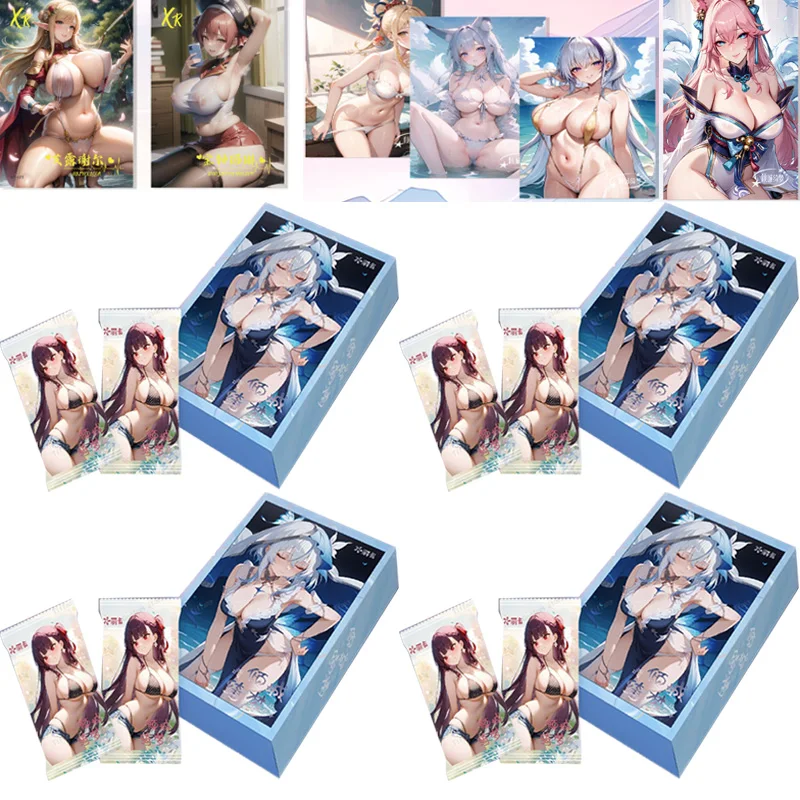 New Wholesale 4boxes Goddess Story Collection Card Lika "Alluring Dream"Cards Swimsuit Bikini Booster Box Habbies Gift
New Wholesale 4boxes Goddess Story Collection Card Lika "Alluring Dream"Cards Swimsuit Bikini Booster Box Habbies Gift