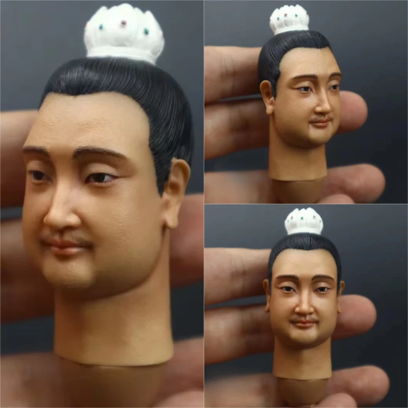 1/6 Scale Ming Dynasty Emperor Head Carving Ancient Chinese Zhu Yijun Head Played Model for 12in Action Figure Toys
1/6 Scale Ming Dynasty Emperor Head Carving Ancient Chinese Zhu Yijun Head Played Model for 12in Action Figure Toys